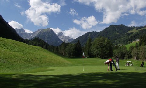 Golfen in Brand