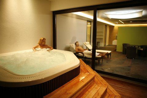 Wellnessbereich im Hotel Sarotla