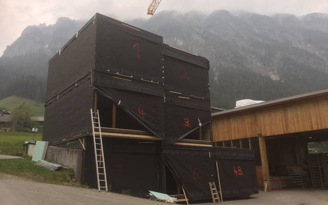 Die neuen Zimmer stapeln sich bereits - Hotel Sarotla
